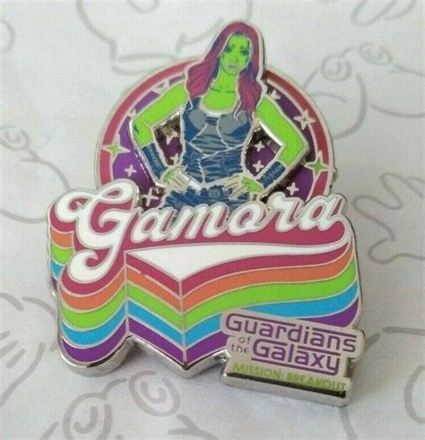 Gamora Mission Breakout Guardians Of The Galaxy Dca Marvel Disney Pin