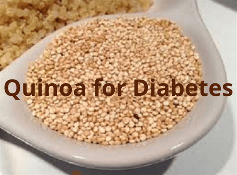 See more than 520 recipes for diabetics, tested and reviewed by home cooks. Quinoa for Diabetes - Why Quinoa Helps Lower Blood Sugar