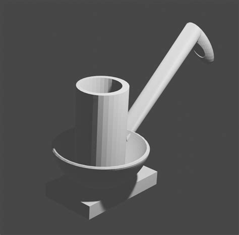 Free Stl File Ladle And Toilet Paper Tube Mini Item 🚽・3d Printing Design To Download・cults