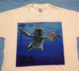 Nirvana Beauty And Power Kurt Cobain Vintage Black T Shirt On PopScreen