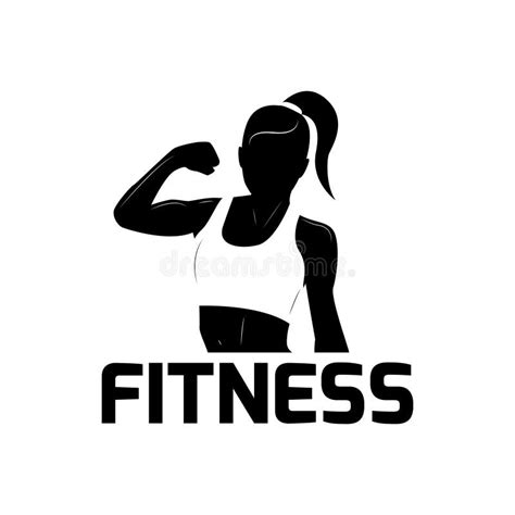 Man And Woman Fitness Logo Template Gym Club Logotype Sport Fitness