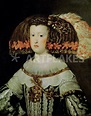 "Portrait der Königin Maria Anna von Spanien" Malerei als Poster und ...