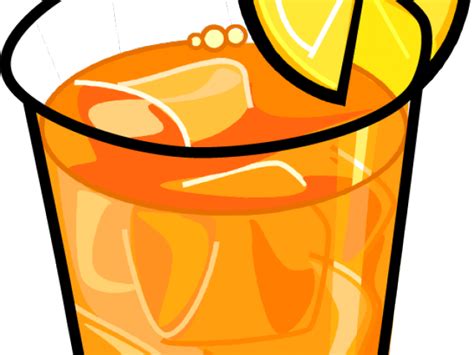 Beverage Clipart Lemon Tea Clip Art Ice Tea Png Download Full