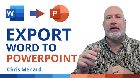 Export Word To Powerpoint With A Few Clicks New Feature From