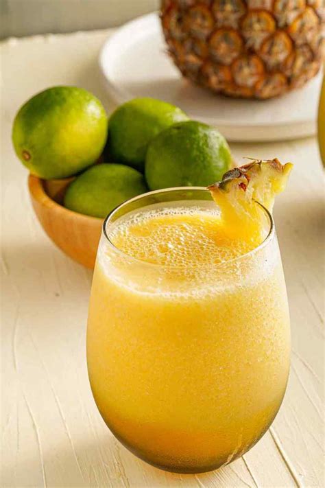 Frozen Pineapple And Mango Mocktail Recipe Hawaii Travel With Kids