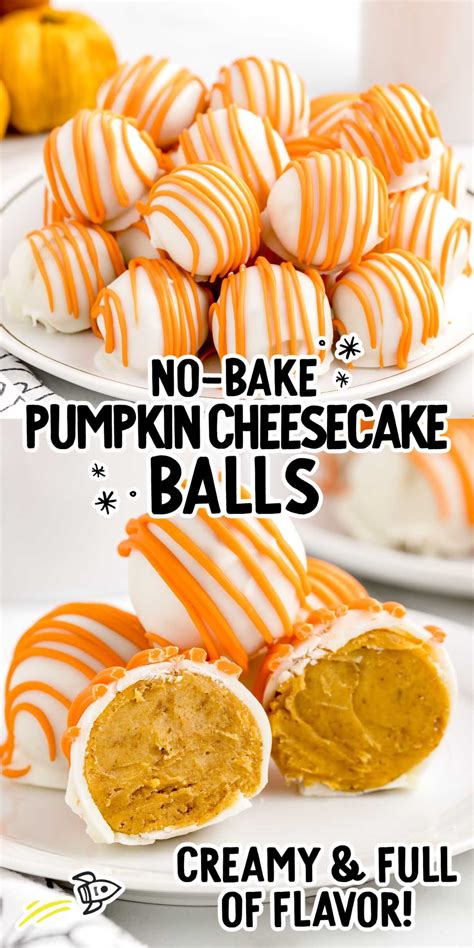 No Bake Pumpkin Cheesecake Balls Spaceships And Laser Beams