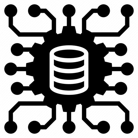 Data Database Engineering Management Science Technology Icon