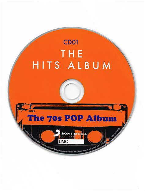 Release “the Hits Album The 70s Pop Album” By Various Artists Cover