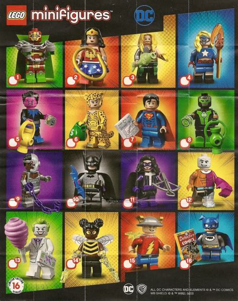 lego minifigures 71026 dc super heros teton toys