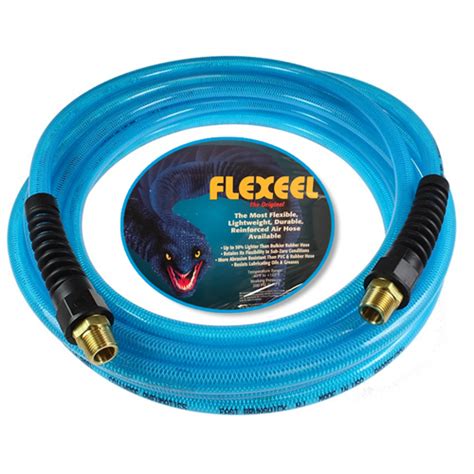 Flexeel Reinforced Polyurethane Air Hose With Reusable Strain Relief