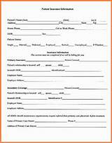 Photos of Insurance Verification Form