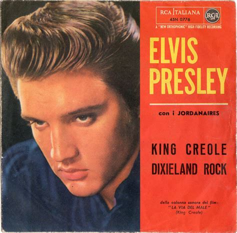 Elvis Presley Con I Jordanaires King Creole Dixieland Rock 1958