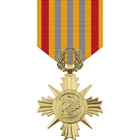 Republic Of Vietnam Armed Forces Honor Medal 1c Military Medals And