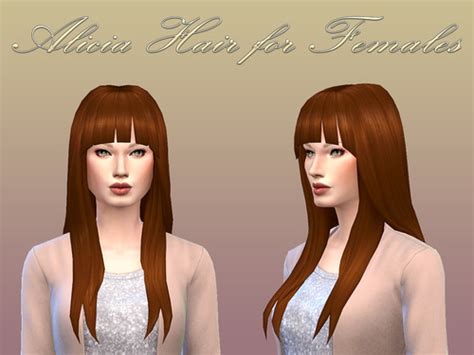 Alicia Hair Sims 4 Cc Custom Content Black Hairstyle Black Vrogue