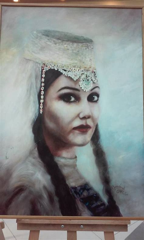 Circassian Painting Art Halloween Face Makeup