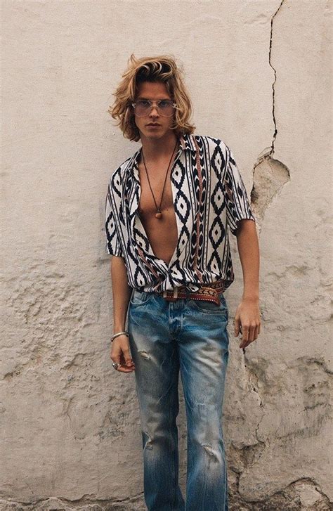 Biel Juste Models Moroccan Inspired Style For Reserved Boho Men Style