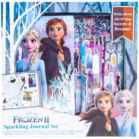 Disney Frozen 2 Sparkling Journal Set