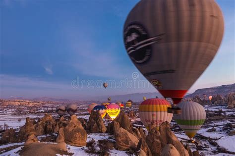 Editorial Goreme Hot Air Balloons Editorial Photo Image Of Goreme