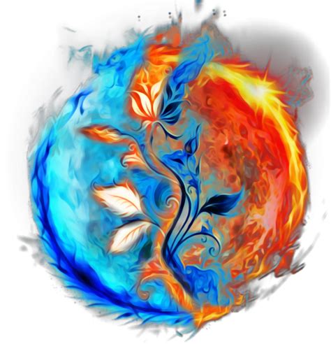 Download Hd Fire And Ice Png Transparent Png Image Png High Resolution
