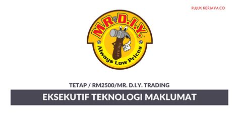 Lt hardware trading sdn bhd. Jawatan Kosong Terkini Mr. D.I.Y. Trading ~ Eksekutif ...