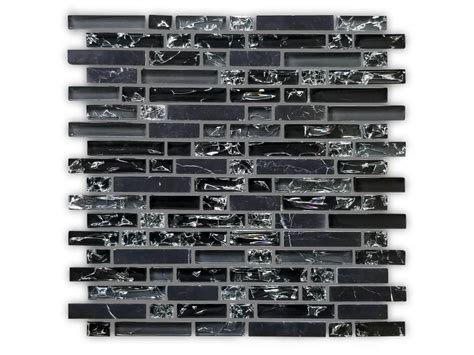 Mosaic Glass Stone Mix Tile Cbh002 Dixietileshop Mosaic Tiles Backsplash Tiles Washroom Tiles