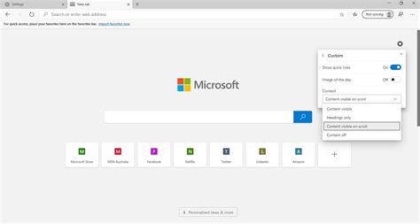How To Change The Look Of Microsoft Edge Homepage In