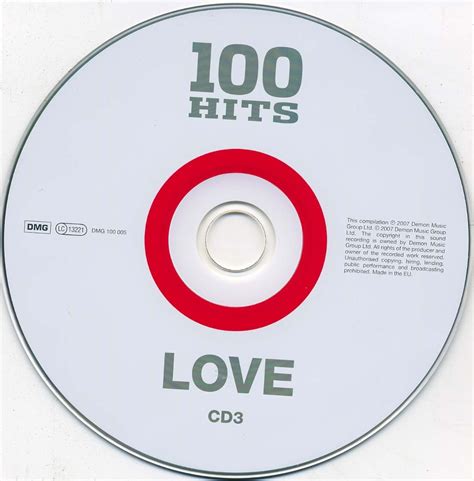 Release “100 Hits Love” By Various Artists Cover Art Musicbrainz