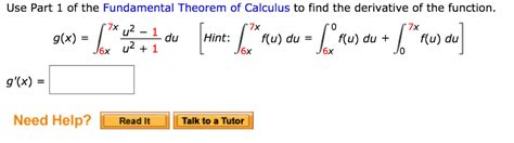 Fundamental Theorem Of Calculus Part 2 Gertyintel