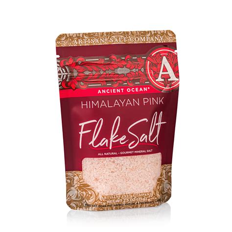 Ancient Ocean® Himalayan Flake Salt 25 Oz Zip Top Pouch Saltworks®