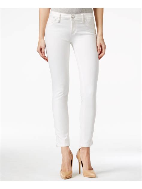 Dl1961 168 Womens New 1591 White Skinny Casual Jeans 31 Waist Bb
