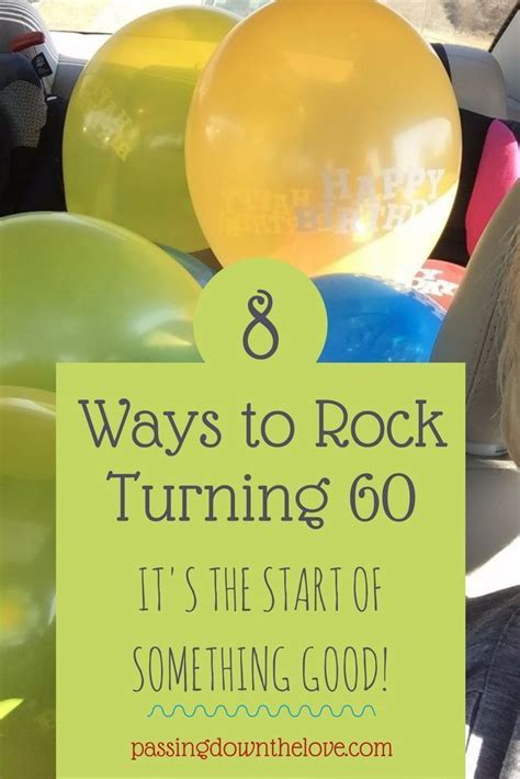 Maybe you would like to learn more about one of these? 8 Ways to Rock Your Age | Birthday ideas for her, 60th ...
