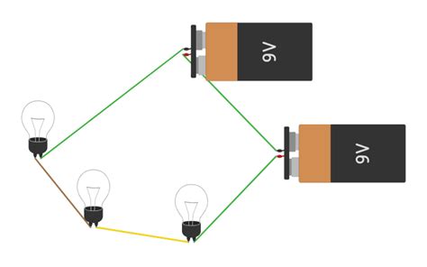 Circuit Design Lighting Light Bulbs Tinkercad