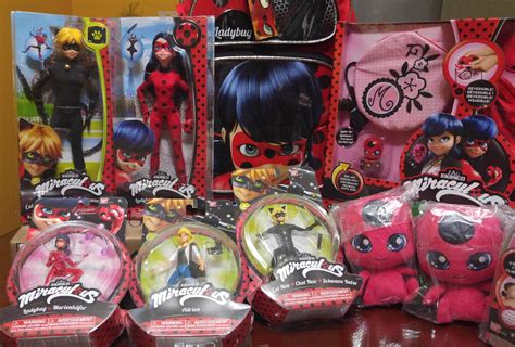 Miraculous Ladybug Y Cat Noir Paquete Con Figuras Articuladas Y Acce