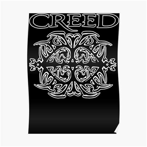 Best Logo Creed Band Poster For Sale By Trinitymoen Redbubble