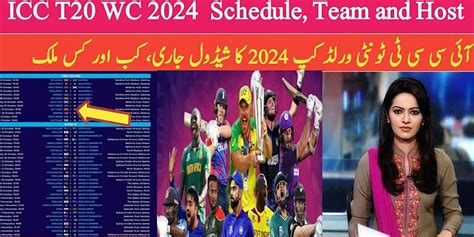 Which Country Will Host 2024 Cricket World Cup