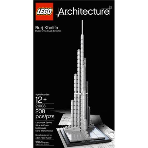 Architecture Burj Khalifa Set Lego 21008