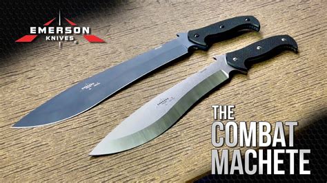 Emerson Combat Machete A Closer Look Youtube