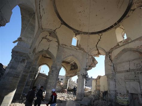 Mosuls Famed Mosque And Hunchback Minaret Destroyed By Isis Will