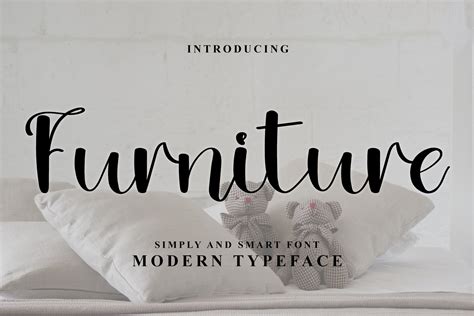 Furniture Font By Inermedia Studio · Creative Fabrica