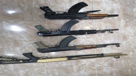ضبط 3 أسلحة أوتوماتيكية وسلاح فردي في عمّان
