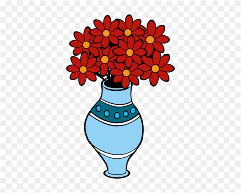 Vase Drawing Computer Icons Cartoon Flowerpot Flowers In Vase Clipart