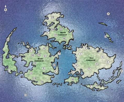 Hell And Heaven Net Final Fantasy Vii World Map