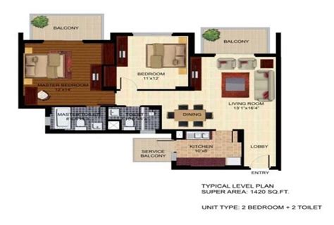 2 Bhk Layout Floor Plans Layout How To Plan
