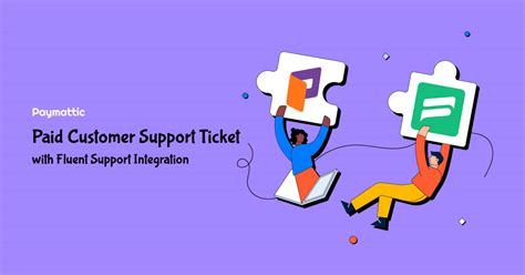 Enable Paid Customer Support Ticket With Fluent Support Integration In