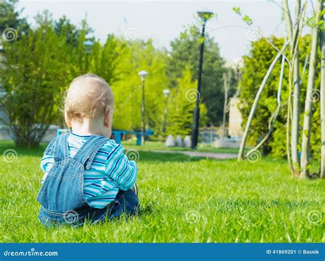 Baby In The Park Stock Image Image Of Person Little 41869201