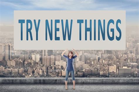 Try New Things Stock Image Everypixel