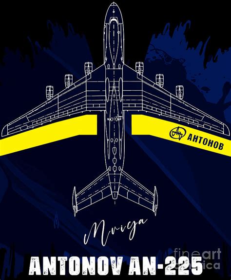 Antonov An 225 Mriya Digital Art By Aerolovers Dany Fine Art America
