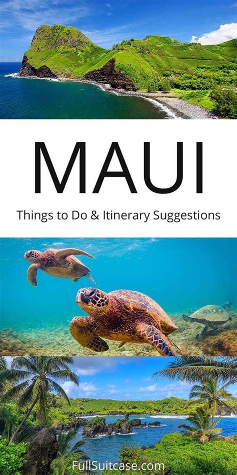 Things To Do In Maui Hawaii And Itinerary Ideas For Your First Trip