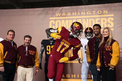 Commanders Becomes The New Name For Washington Football Team The