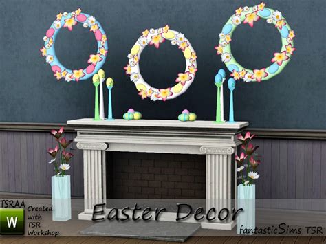 The Sims Resource Easter Decor Set